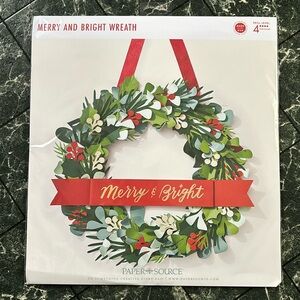Gift for crafters! DIY christmas wreath